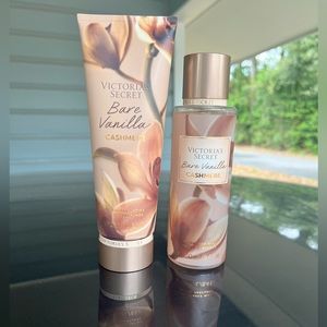 Victoria’s Secret Bare Vanilla Cashmere Set